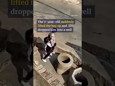 Shocking: Chinese girl throws boy into well, blames television show