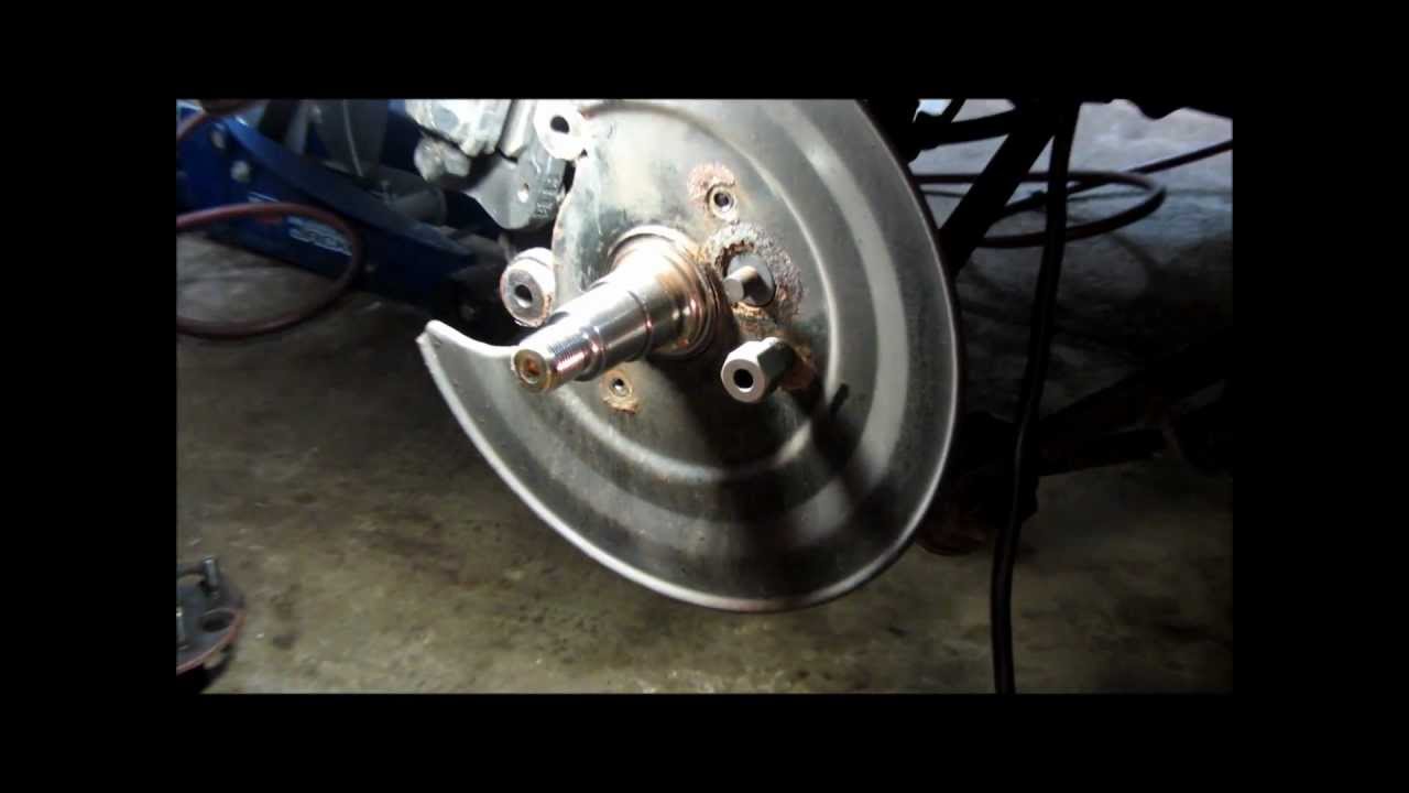 Honda pilot wheel bearing repair #2