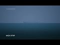 US Navy ship, other vessels visible off Gazas coast amid efforts to boost aid  - 00:34 min - News - Video