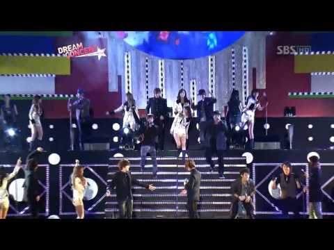 SM Town Let's Go On A Trip @ Dream Concert 091011 【LIVE】