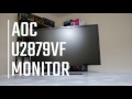 AOC U2879VF 4K Freesync Monitor Review