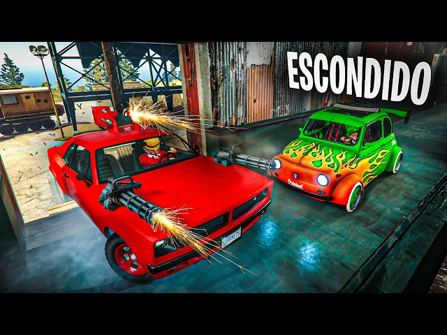 MI PRIMERA VICTORIA JUGANDO AL ESCONDITE CON COCHES!! - GTA 5 ONLINE