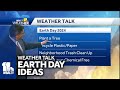 Weather Talk: How to celebrate Earth Day