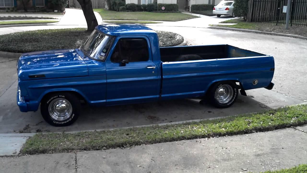 1967 Ford f100 youtube #9