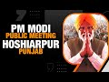 PM Modi Live | Public meeting in Hoshiarpur, Punjab | Lok Sabha Election 2024 | News9