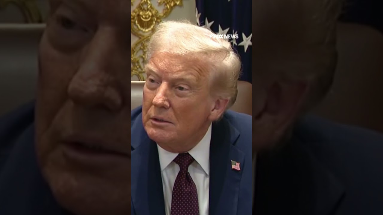 LOVE STORY?: Trump reacts to Taylor Swift-Travis Kelce engagement #shorts #trump #taylorswift #new