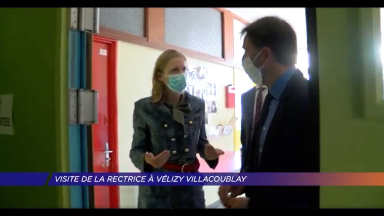 Visite de la rectrice à Vélizy Villacoublay