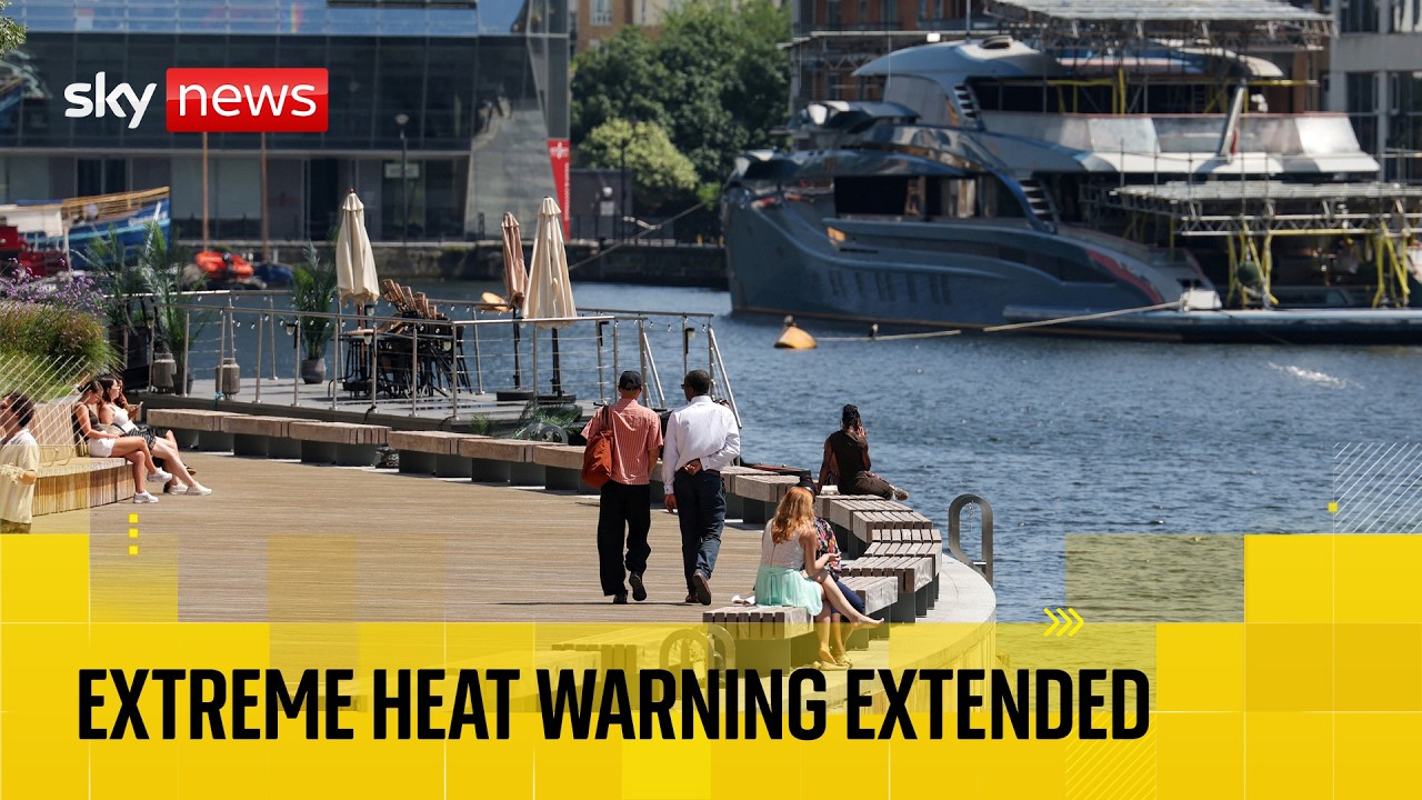 Extreme heat warning issued as UK braces for high temperatures