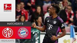 Coman & Kane Again! Bayern With Victory | 1. FSV Mainz 05 — FC Bayern München 1-3 | MD 8 – BL 23/24