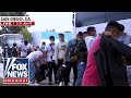Fox News captures mass migrant drop-off in San Diego