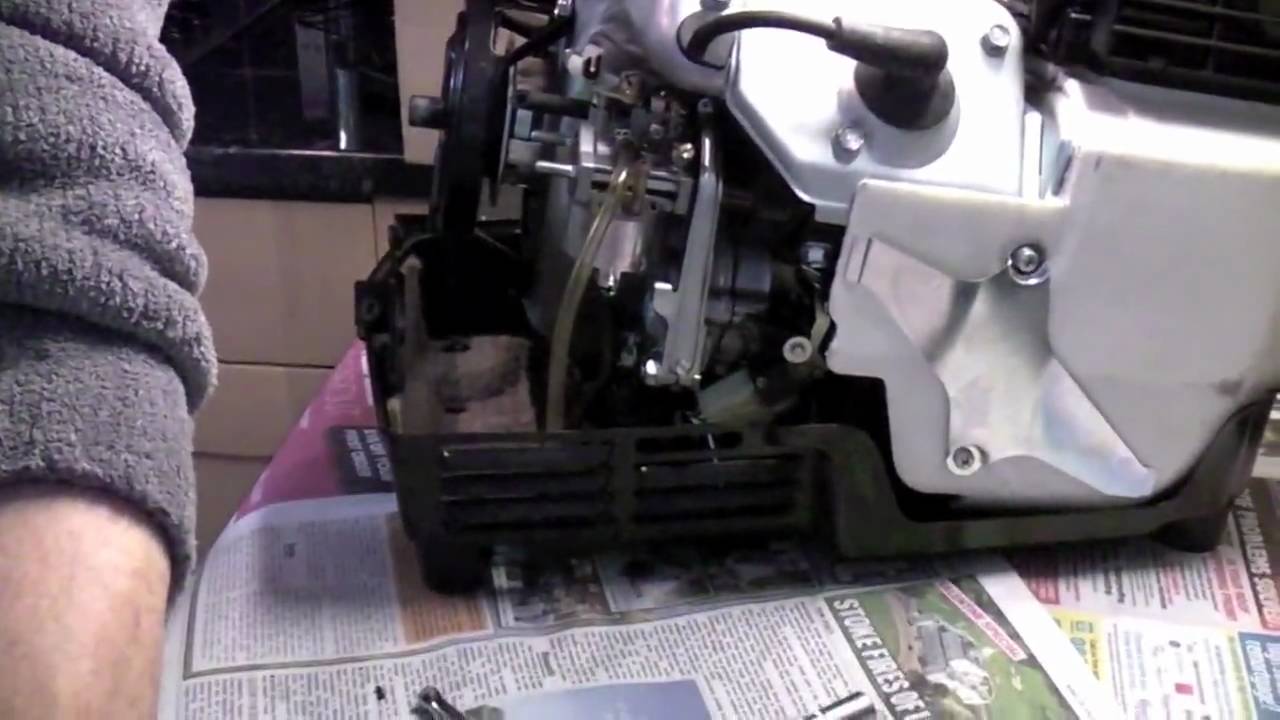 Honda generator carburetor cleaning