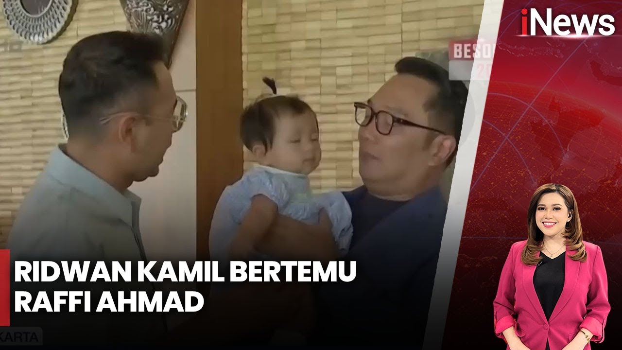 Ridwan Kamil Bertemu Raffi Ahmad, RK dan Raffi akan Buat Acara untuk Generasi Muda -iNews Sore 03/11