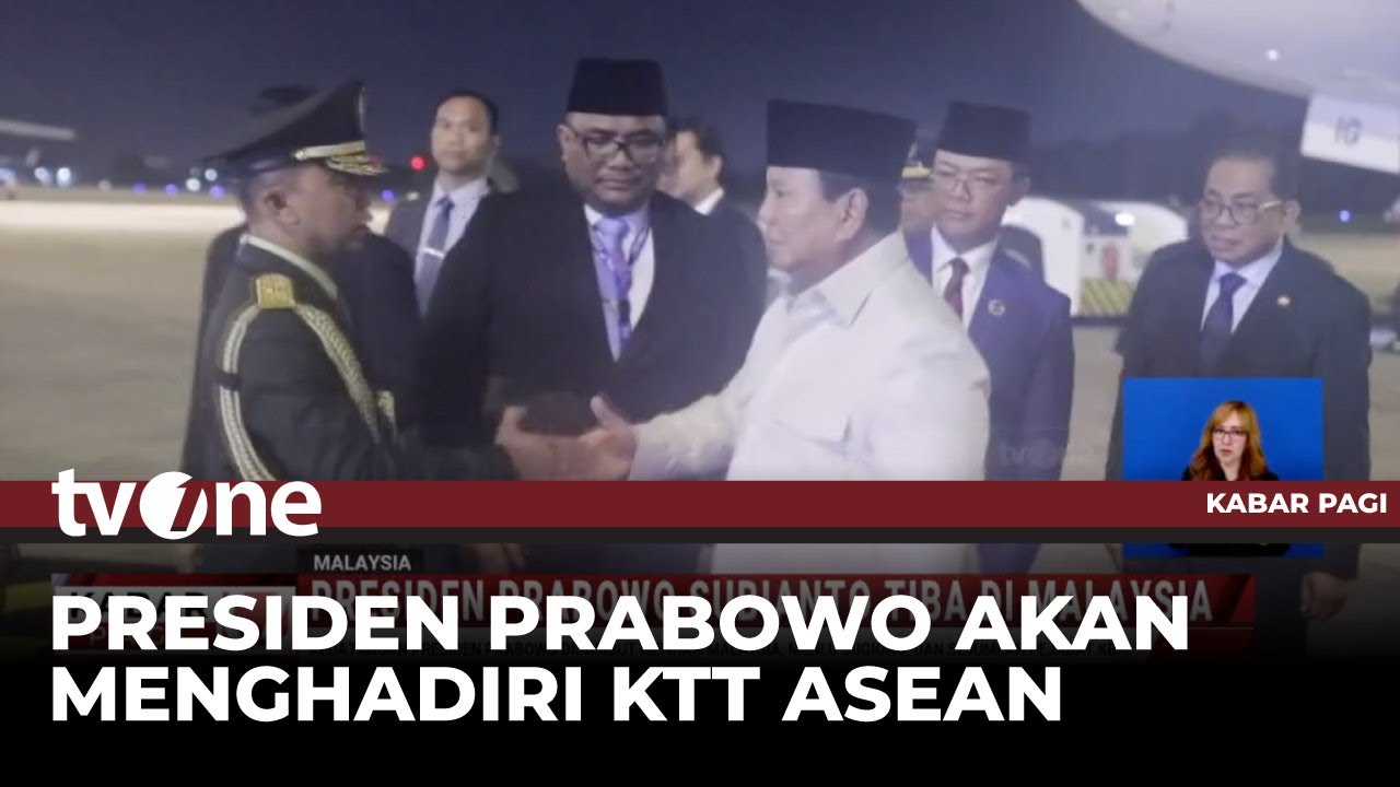 Momen Presiden Prabowo Tiba di Malaysia | tvOne