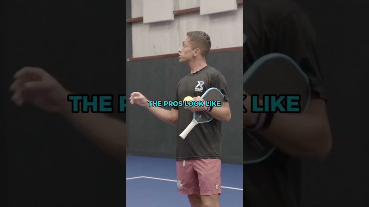 Controlled dinking shots without using the wrist 🙌 #pickleball #athlete #sports #explore #shorts