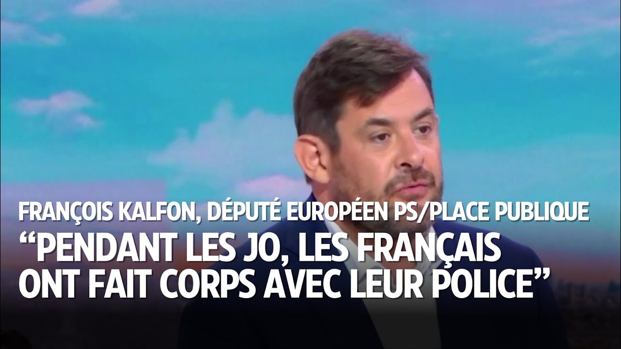 JO : "J'ai vu le peuple français faire corps avec sa police"