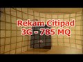 Обзор планшета Rekam Citipad 3G - 785MQ