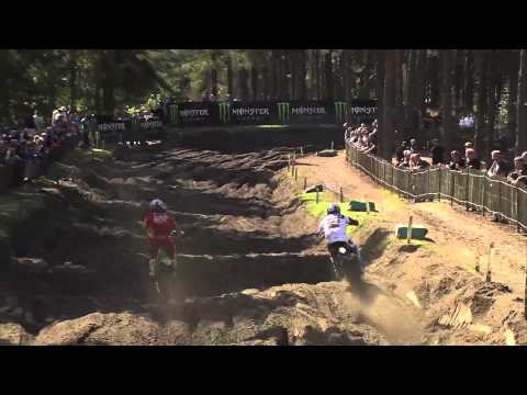MXGP of Benelux 2013 - Coldenhoff Overtake on Ferrandis - Motocross 