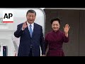 Chinese President Xi Jinping arrives in Paris to begin first trip to Europe in five years