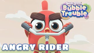 Angry Birds Bubble Trouble - 19  Angry Rider