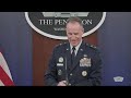 LIVE: Pentagon press briefing  - 30:04 min - News - Video