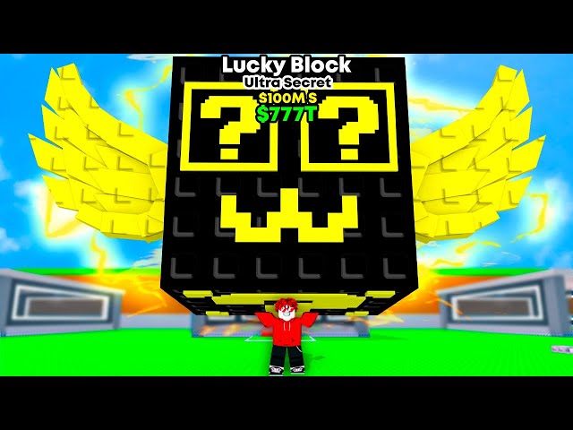 Abrí el LUCKY BLOCK SECRETO más OP (+100 TRILLONES)  Steal a Brainrot... (Roba un Brainrot)