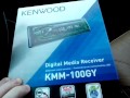 распаковка и краткий обзор магнитолы Kenwood KMM-100