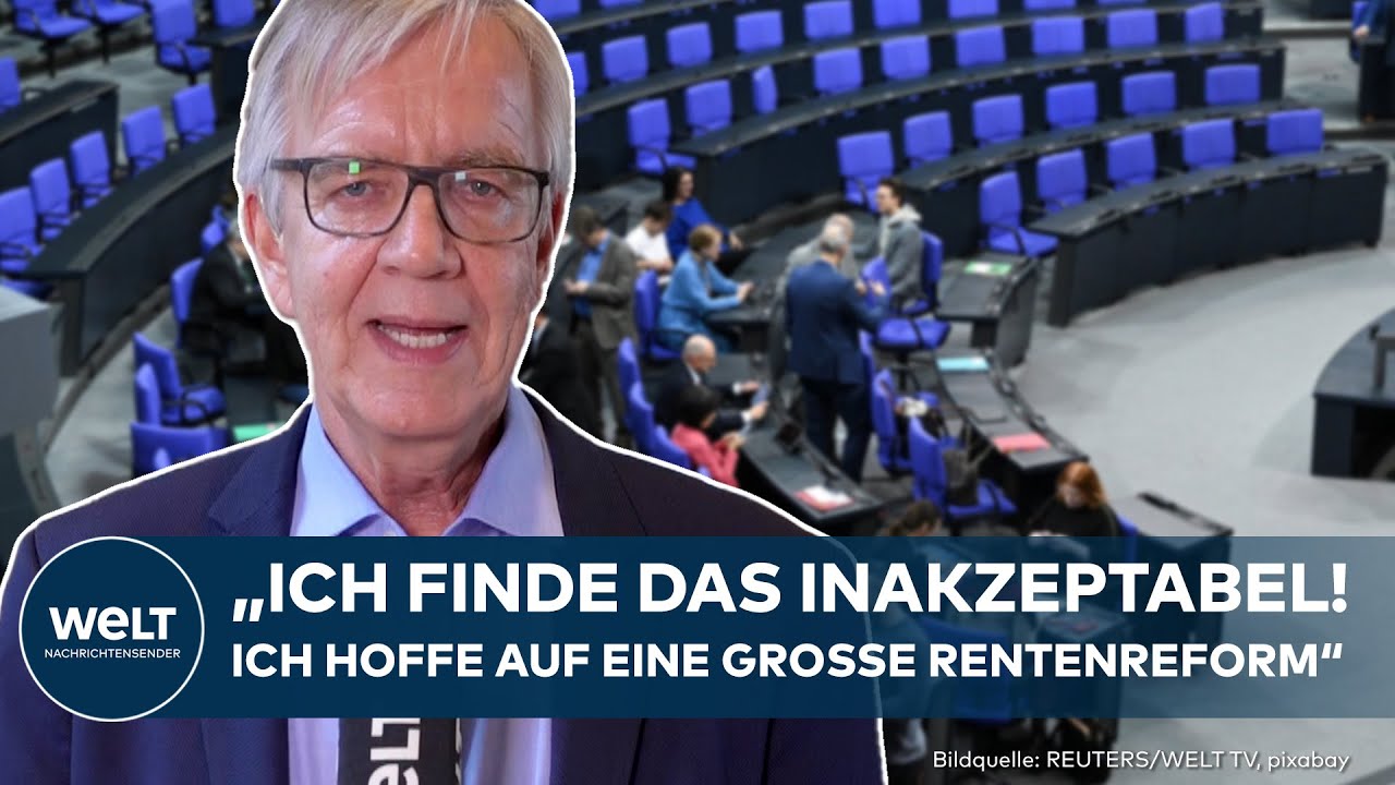 BERLIN: "Bescheidenheit statt Beinfreiheit!" Sorge um Rente doch Politiker fliegen Business Class!