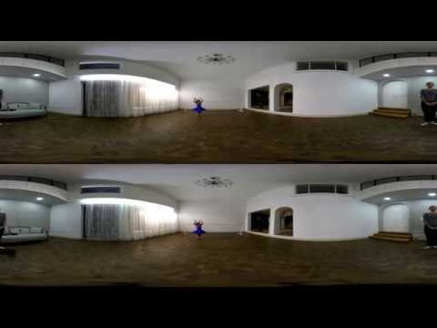 [3D 360 Top/Bottom]TwoEyes VR - Little Ballerina Girl by TwoEyes Tech Inc. 