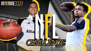 Juventus Players vs NFL Accuracy Challenge 🏈?🎯??