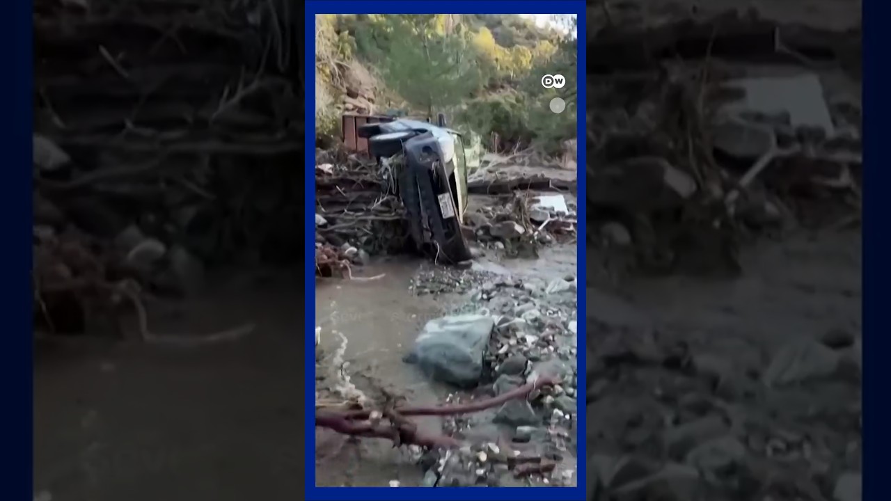 California records wettest Christmas in decades amid floods | DW News