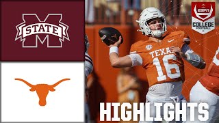 Mississippi State Bulldogs vs. Texas Longhorns | Full Game Highlights | ESPN College Football