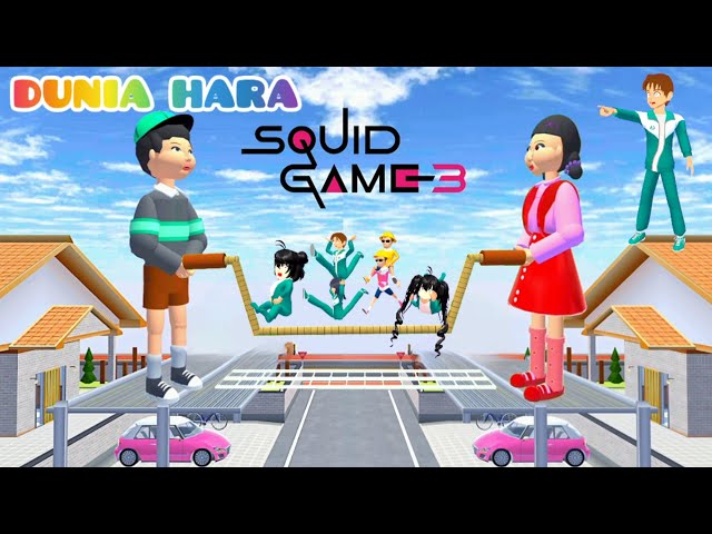 Yuta Mio Dikejar Boneka Squid Game dan Pacar boneka Squid Game 3 😱😱 | Dunia Hara