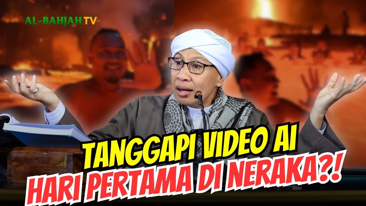 Heboh Video AI "Hari Pertama di Neraka" — Buya Yahya Akhirnya Angkat Bicara‼️