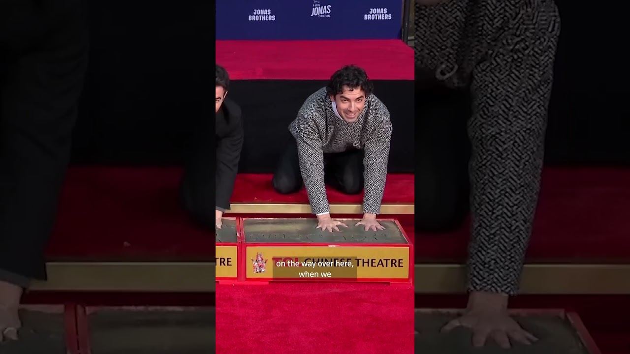 The Jonas Brothers are cemented into Hollywood history | REUTERS