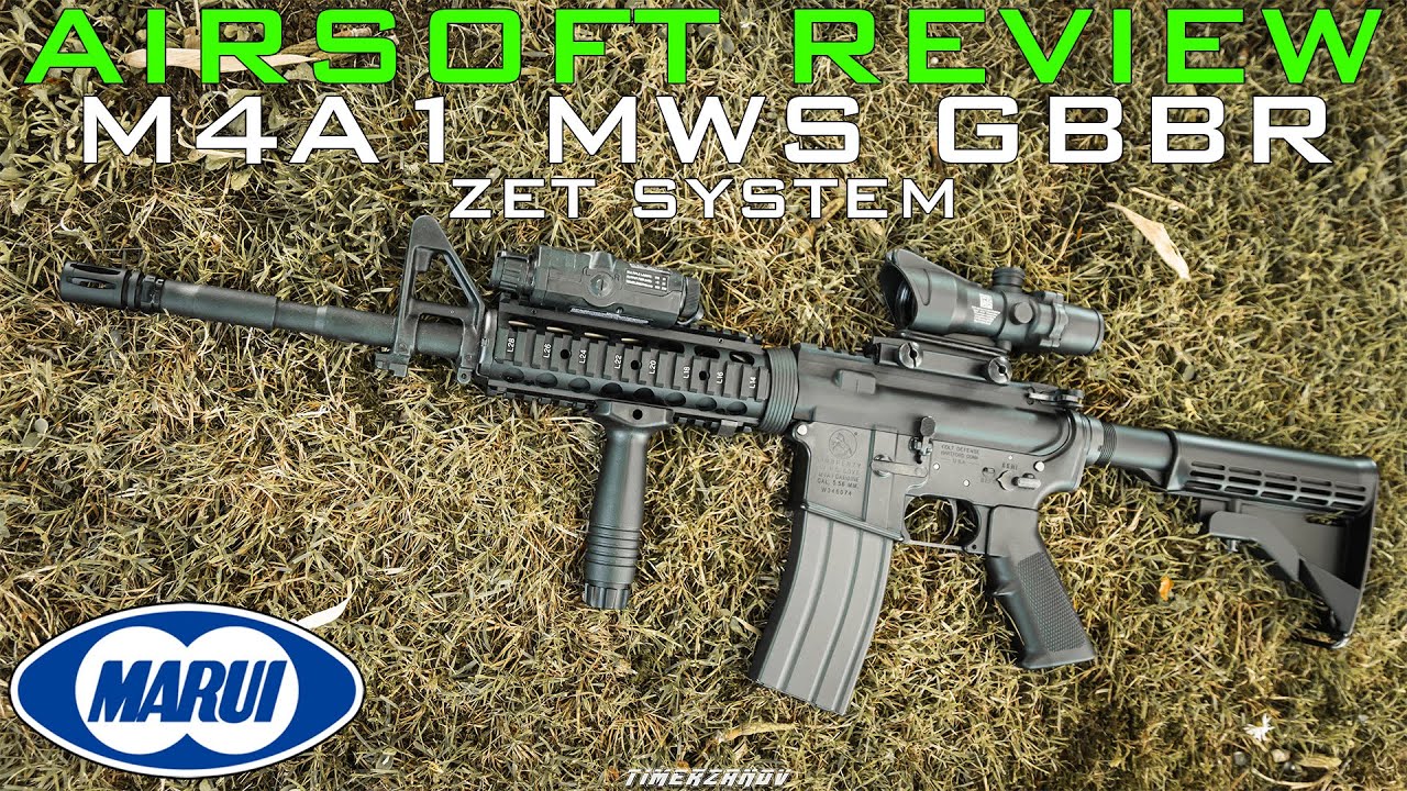 Airsoft Review #361 Tokyo Marui M4A1 MWS Zet System GBBR (Gaz Blowback Rifle) [FR]