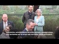 Newsom, Arnold Schwarzenegger, Jane Fonda launch campaign to protect law limiting oil wells  - 01:56 min - News - Video