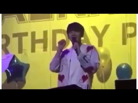 160506 Baekhyun 백현 ' 에리를 만나느라 shy shy shy' at Baekhyun Birthday Party 'ㅅ'