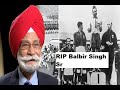 Hockey legend Balbir Singh Sr passes away at 95