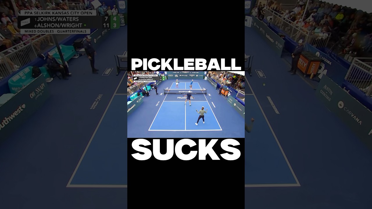 Pickleball sucks