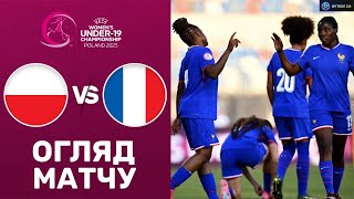 Польща – Франція. Дівочий чемпіонат Європи 2025 (U-19), груповий етап / Огляд матчу