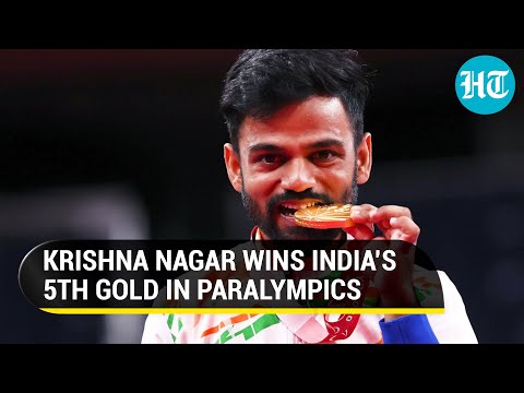 Paralympics: Krishna Nagar wins gold in badminton; President Kovind, PM Modi congratulate Paralympics: Krishna Nagar wins gold in badminton; President Kovind, PM Modi congratulate