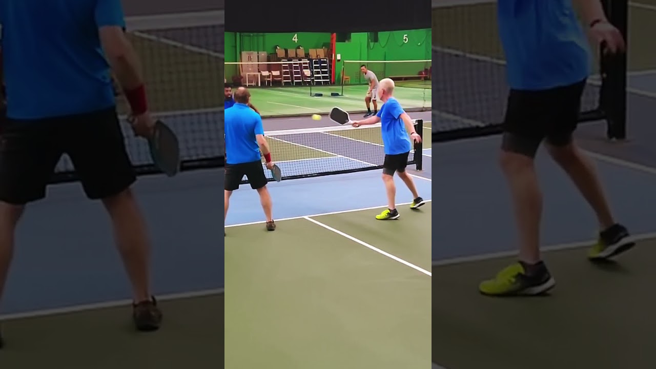 🛑Don't Hit Out Ball! #sporthighlights #pickleballhighlights #pickleball #sports #shorts