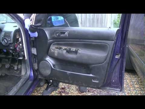 VW Golf IV - Front Door Panel Removal