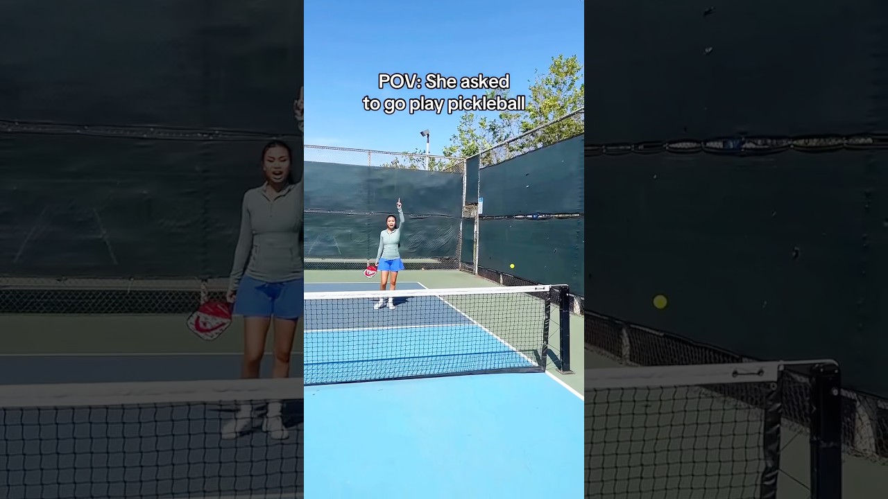 POV: She asked you to go play pickleball 😏