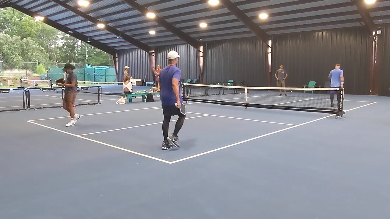DOWN THE MIDDLE SOLVES THE RIDDLE! 4.0 Pickleball Rec Game at Litchfield, SC