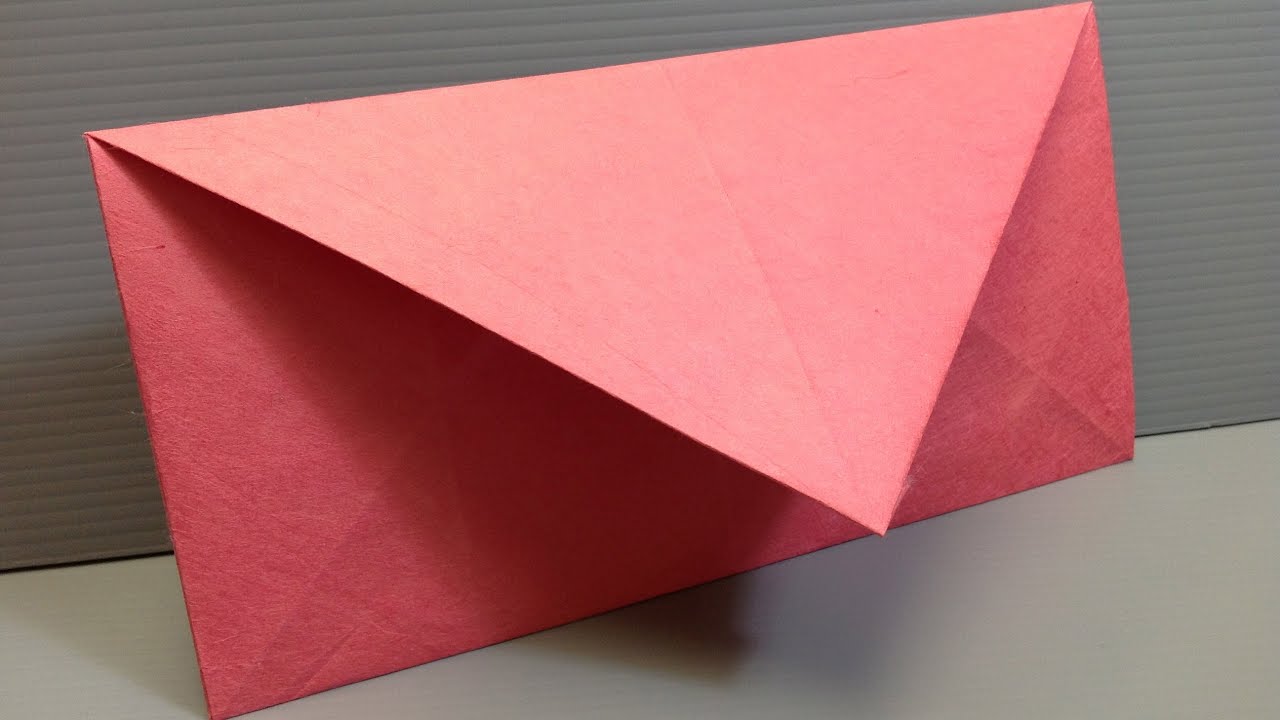 Make Your Own Origami Envelopes ANY SIZE YouTube