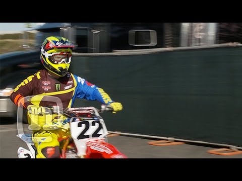 Chad Reed BTS At 2013 Monster Energy Supercross Anaheim 1: My Way 