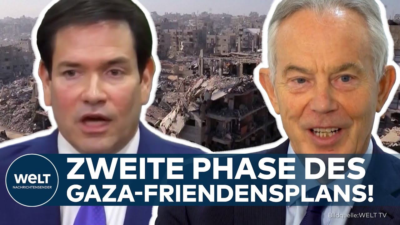 FRIEDENSRAT FÜR GAZA: Trump stellt neues Machtgremium für die Übergangsphase im Gazastreifen vor