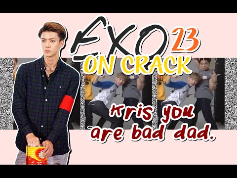 EXO on crack{23} | Kris you're bad dad.