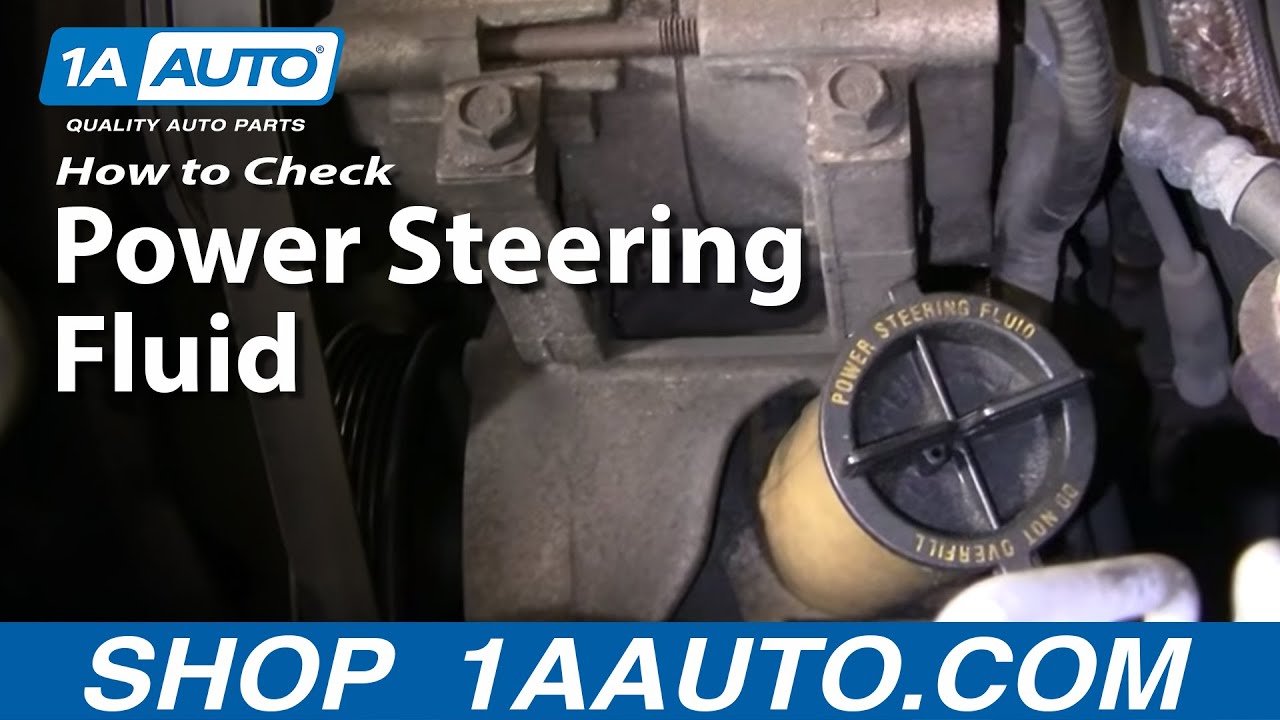 Auto Repair: How Do I Check/Add Power Steering Fluid to My ... 1998 s10 4 cylinder fuse diagram 